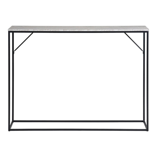 Vita Konsolentisch  Schwarz / natur