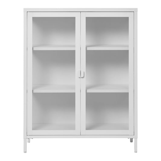 Brisbane Displayschrank  Weiss