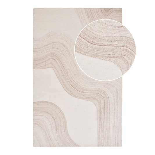 Surat Teppich  Hellbraun / Elfenbein, 200x300cm